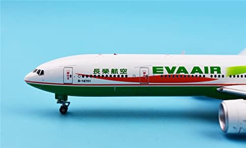 Авиационен EVA Air за Boeing B777-300ER B-16701 1/400, ХВЪРЛИ ПОД НАТИСКА на Самолет, Предварително събрана модел