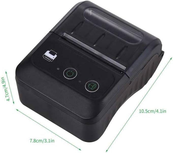 KXDFDC Преносим Принтер за Етикети 58 мм 2-инчов Термопринтер за производството на Етикети за магазин за Доставка на Мини-Етикети
