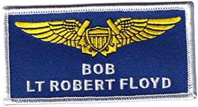 Нашивка с името на лейтенант Робърт 'Боб 'Флойда – Шият