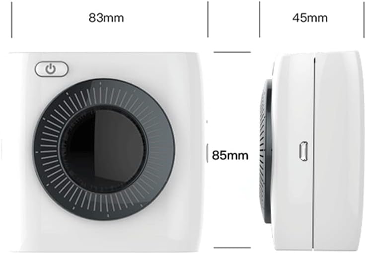 Преносим термопринтер KXDFDC за снимки, съвместим с мини принтери Android (Цвят: E, Размер: 1)