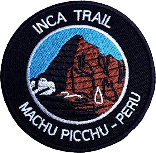 Пътека на Инките Мачу Пикчу, Перу, Желязо на Нашивке / 3,5-Инчов Бродирана Походный Икона