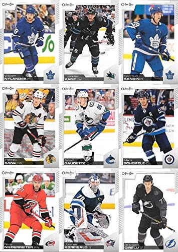 Хокей на серия от НХЛ с горната палуба O ПИКАЕ CHEE 2020 2021 година С основен набор от играчи-ветерани от монетния двор от 500 карти, включително Сидни Кросби, Остона Мэтьюз