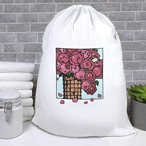 Чанта за пране и съхранение на Azeeda Ваза с рози (LB00023538)