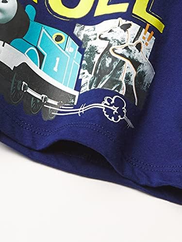 Тениска за малки момчета на Thomas & Friends с къс ръкав, 3 серии тениски