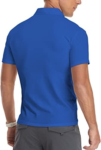 От началото на ГОДИНАТА на Мъжки Ризи Поло с дълъг/Къс ръкав с цип до четвърти, Ежедневни Панталони Памучни Ризи с имитация на шията на Основния