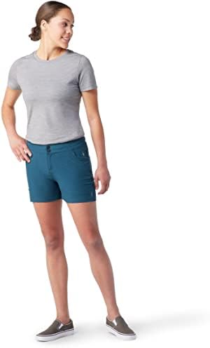 Дамски къси панталони Smartwool от мериносова за спортен поход