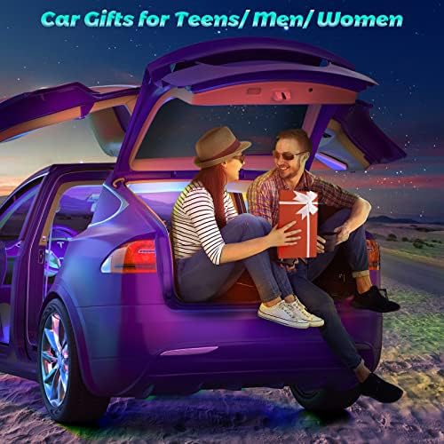 Вътрешно Осветление на автомобила Winzwon автоаксесоари за жени, Автомобилни Led Светлини, Подаръци за мъже, а приложение за
