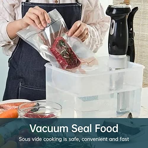 Пакети за вакуум опаковане SEATAO 6 X 10 в 300 грама, предварително нарязани пинтовые, са идеални за пестене на хранителни продукти,