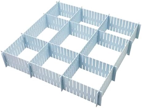 TJLSS Регулируема Пластмасов Разделител кутии САМ Рафтове За Съхранение на Домакински Безплатна Комбинирана Разделителната