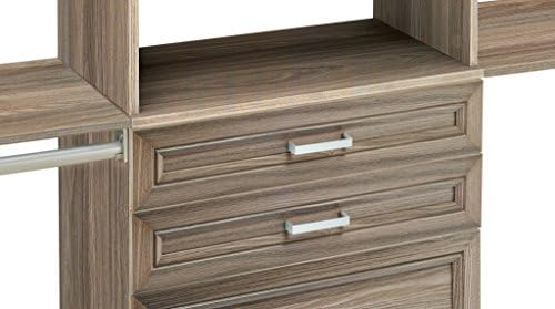 Шкаф за дрехи SuiteSymphony Дървена чекмеджето, в стила на шейкър, за съхранение, шкаф, дрехи, Размер x 5 инча, 25 инча. Блокове,