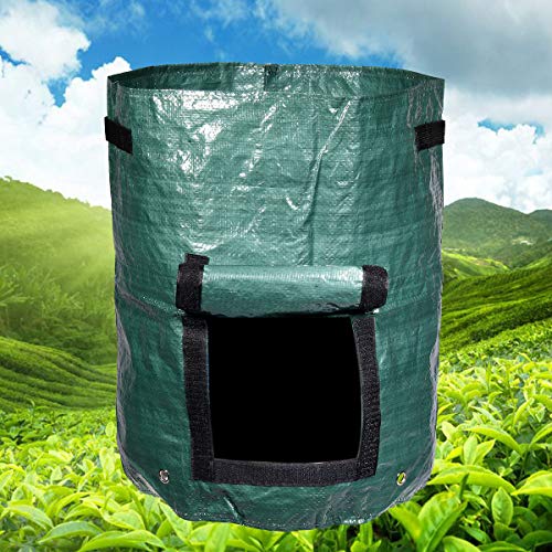 CocinaCo 60L Органични Кухненски Компостер За преработване на Отпадъци Кофа за Боклук За Съхранение на Градински Компост Торби За Засаждане на Разсад