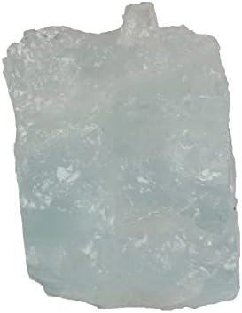 GEMHUB 160.95 CT A Клас Aqua Sky Аквамарин Необработен Кристал Натурален Ронлива Скъпоценен Камък с Чакра, Лечебен Кристал