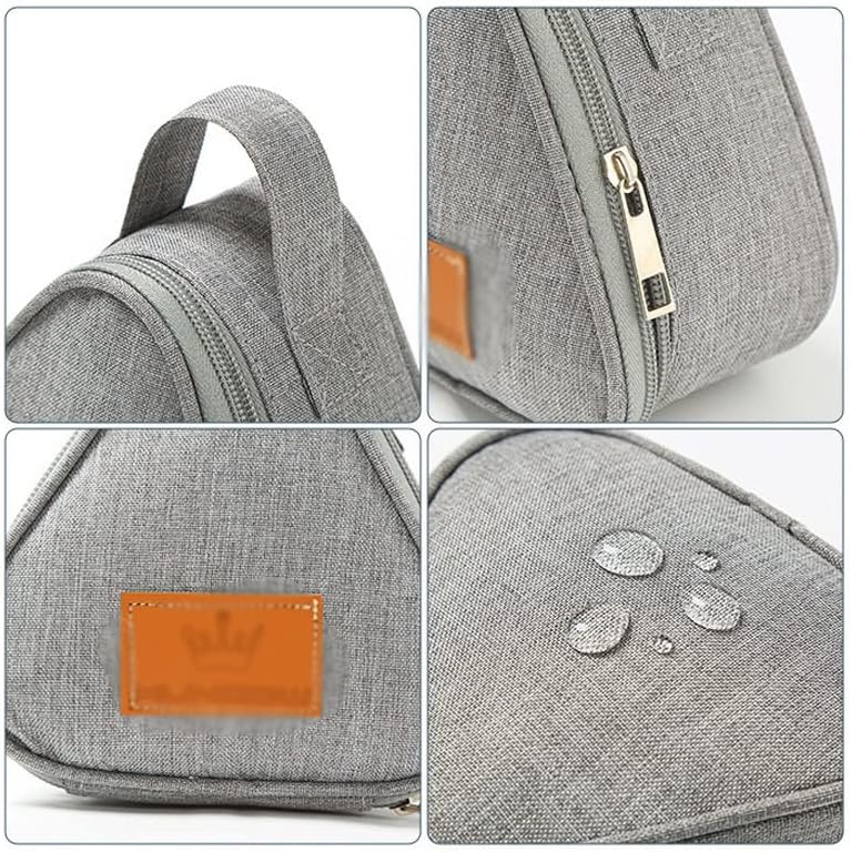PDGJG Триъгълна Самозалепваща Мини чанта От Алуминиево Фолио, Студентски чанта за оризови топки, Скъпа Преносима Кутия
