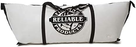 Надеждна чанта за риболовни принадлежности Убие Bag, 20 x 60, Заема малко място, лесно за почистване, е герметична, направено в САЩ, Бяла.