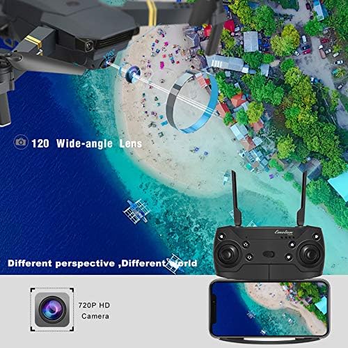 Нов Дрон 4k Професионален E58 WiFi FPV с Широкоугольной Камера HD, 4K Режим на Задържане Височина Сгъваема Радиоуправляеми
