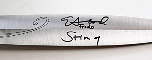 Элайджа Ууд, подписала метален нож Frodo's Sting Sword 29 w/JSA COA