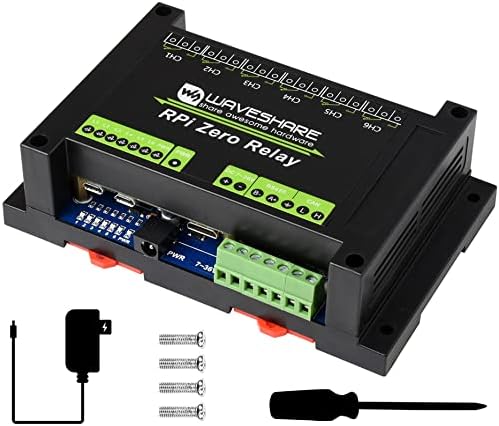 промишлен 6-канален модул waveshare за Raspberry Pi Zero/Zero W /Zero WH, управление на UART с полудуплексной връзка RS485/CAN, автоматичен