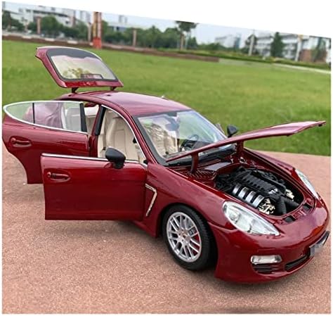 Мащабна модел на превозното средство за Porsche Panamera Coupe Модел на колата от сплав, Монолитен под налягане, Метални Модел автомобил,