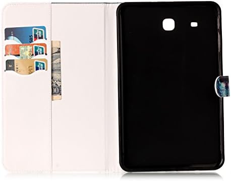 Калъф за Galaxy Tab E 9,6 SM-T560/SM-T561, детски Защитен калъф-поставка от изкуствена кожа с мультяшными рисунки Cookk с