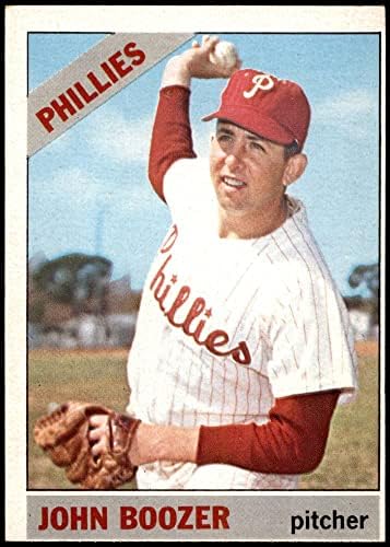 1966 Topps 324 Джон Бузер Филаделфия Филис (Бейзболна картичка) PHAIR Филис