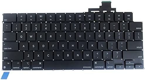 Bfenown Замяна us клавиатура за лаптоп MacBook Air M2 Retina 13,6 см A2681 2022 година MLY33LL/A MLY43LL/A в Тъмно синьо (Полунощ)