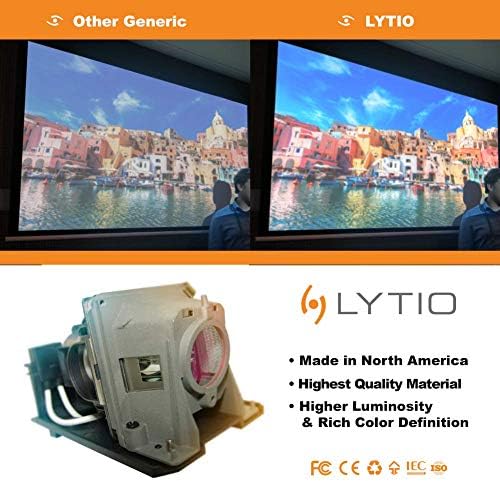 LYTIO Икономичен за проектор BenQ 5J.JEY05.001 (Само лампа с нажежаема жичка) 5J.JEY05001