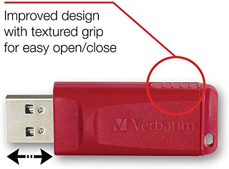 USB флаш памет Verbatim обем 8 GB, а за съхранение и използване на PC / Mac Съвместим - 3pk, Червено, Зелено, Синьо - 98703