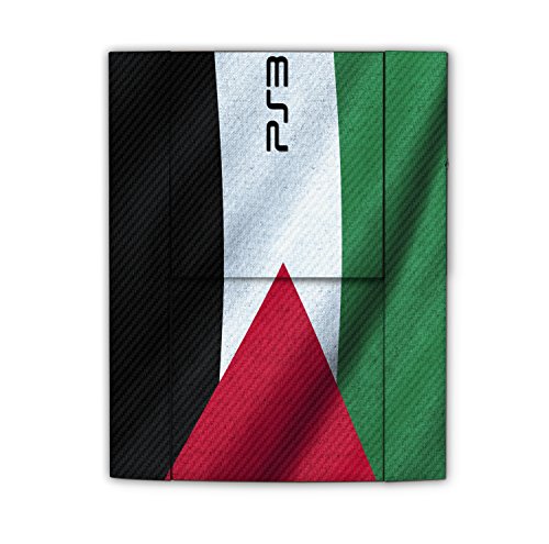 Стикер с надпис Sony Playstation 3 Superslim Design Skin знаме на Йордания за Playstation 3 Superslim
