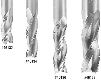 Amana Tool - 46132 Твердосплавная Спирала Канавка с ЦПУ за Грубо/Чистовой обработка с помощта на стружколома 1/2