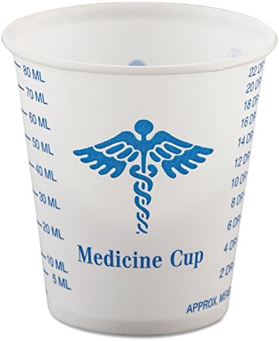 Хартиени Медицински и Стоматологични Степен Чаши Solo Office R3, 3 мл, Бяло / Синя, 100 бр / пакет, 50 торби / Кутия