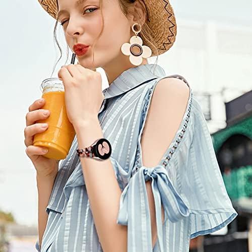 AISPORTS е Съвместим с Samsung Galaxy Watch 5/5 Pro, каишка от смола за жените, 20 мм, тънък, Лек гривна от смола, взаимозаменяеми