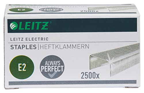 Кламери Leitz 24/6 E2 електрически 2500 бр. бокс, 55690000 (2500 бр. бокс)