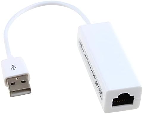 Мрежов адаптер JacobsParts USB 2.0 Ethernet 100 Mbit/с Кабелна локална мрежа за Windows и Linux